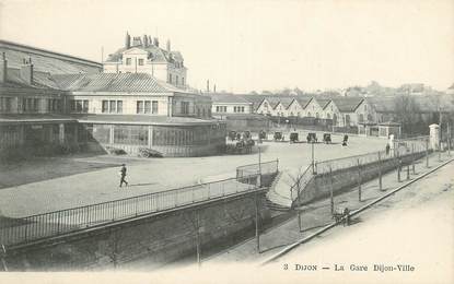 CPA FRANCE 21 " Dijon, La gare"