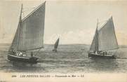 76 Seine Maritime CPA FRANCE 76 "Les Petites Dalles, Promenade en mer"