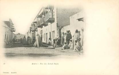 CPA ALGERIE "Biskra, rue des Ouleds Nails"