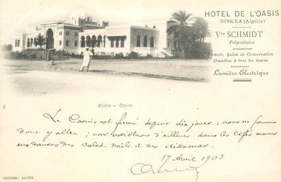 CPA ALGERIE "Biskra, le casino"