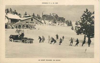 CPA FRANCE 59 " Le Mont Revard en hiver" / AUTOCHENILLE