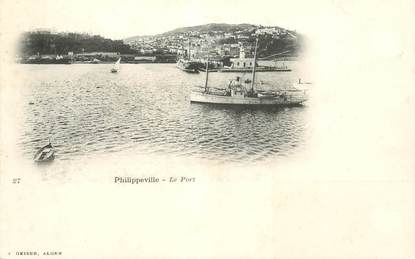 CPA ALGERIE "Philippeville, le port "