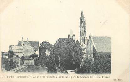 CPA FRANCE 60 " Senlis, Panorama du parc du château des rois de France"