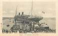 CPA ALGERIE "Alger, le transatlantique dans le port"'