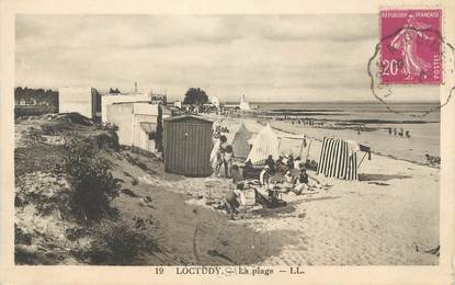 CPA FRANCE 29 " Loctudy, La plage"