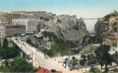 CPSM ALGERIE "Constantine, vue générale sur le pont d'El Kantara"