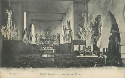 CPA FRANCE 78 " Thoiry, Intérieur de l'église"