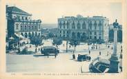 Algerie CPA ALGERIE "Constantine, Place de la Brèche, le théâtre de la poste" / BUS