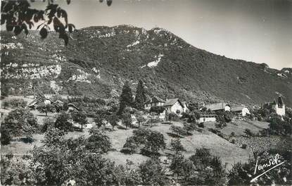 CPSM FRANCE 73 "Challes les Eaux, Le Hâmeau du Puys et le Mont St Michel, la pension Les Noisetiers"