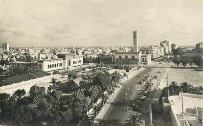 CPSM MAROC "Casablanca, la place administrative"