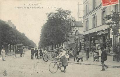 CPA FRANCE 93 " Le Raincy, Boulevard de Villemonble'