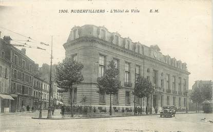 CPA FRANCE 93 " Aubervilliers, L'Hôtel de Ville"