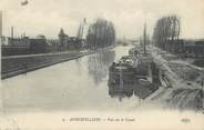 93 Seine Saint Deni CPA FRANCE 93 " Aubervilliers, Vue sur le canal"