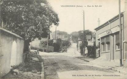 CPA FRANCE 93 " Villemomble, Rue du Bel Air"