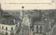 93 Seine Saint Deni CPA FRANCE 93 " Montreuil sous Bois, Vue panoramique de la rue Arsène Chéreau" / BALLON ROND