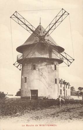 CPA FRANCE 93 " Montfermeil, Le moulin"