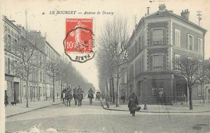 CPA FRANCE 93 " Le Bourget, Avenue de Drancy'