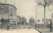 93 Seine Saint Deni CPA FRANCE 93 "La Courneuve, Passage à niveau au Boulevard Pasteur"