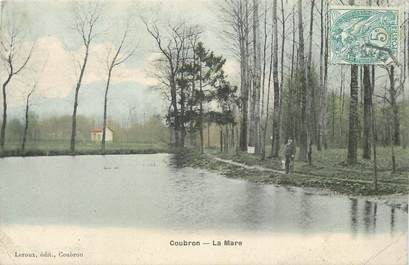 CPA FRANCE 93 "Coubron, La mare"