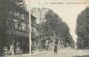 93 Seine Saint Deni CPA FRANCE 93 " St Ouen, Avenue de la gare"