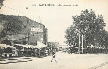 CPA FRANCE 93 " St Ouen, Rue marceau"