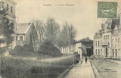 CPA FRANCE 86 "Loudun, La Caisse d'Epargne"