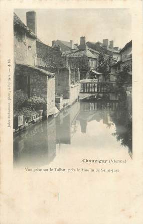 CPA FRANCE 86 "Chauvigny, Vue prise sur le Talbat près le Moulin de St Just"