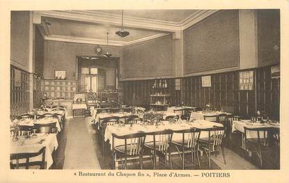 CPA FRANCE 86 "Poitiers, Restaurant du Chapon Fin"