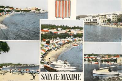 CPSM FRANCE 83 "Sainte Maxime, souvenir"