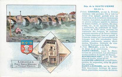 CPA FRANCE 87 "Limoges, Pont St Martial et vieille maison"