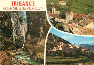 CPSM FRANCE 83 "Trigance, village provençal pittoresque"