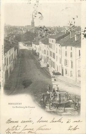 CPA FRANCE 88 " Mirecourt, Le Faubourg St Vincent'