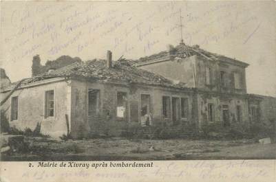 CPA FRANCE 55 " Xivray, La Mairie après le bombardement"