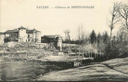 CPA FRANCE 87 " Vaulry, Le château de Bretignolles".