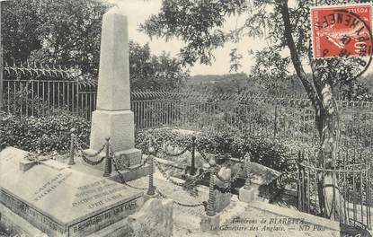 CPA FRANCE 64 " Environs de Biarritz, Le cimetière des Anglais"