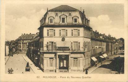 CPA FRANCE 68 " Mulhouse, Place du nouveau quartier"