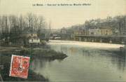 72 Sarthe CPA FRANCE 72 " Le Mans, Vue sur la Saîttre au Moulin d'Enfer"