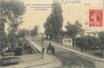 CPA FRANCE 94 " Joinville le Pont, Le pont"