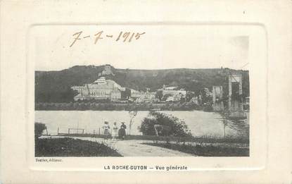 CPA FRANCE 95 "La Roche Guyon, Vue générale"