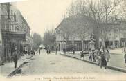 84 Vaucluse CPA FRANCE 84 " Pertuis, Place du 4 Septembre et le cours"