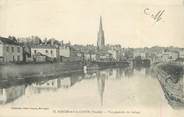 85 Vendee CPA FRANCE 85 "Fontenay le Comte, Vue générale du halage"