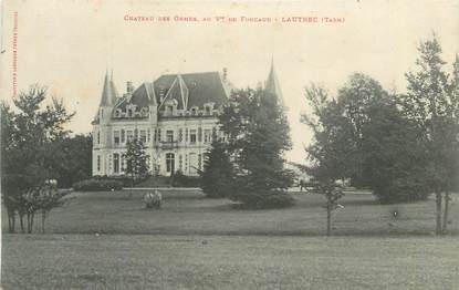 CPA FRANCE 81 " Lautrec, Le château des Ormes"