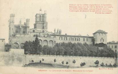 CPA FRANCE 34 " Béziers, La Cathédrale St Nazaire"