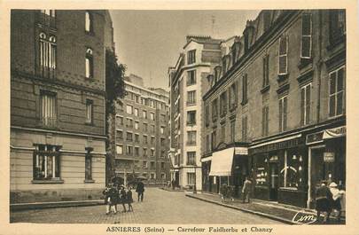CPA FRANCE 92 "Asnières, Carrefour Faidherbe et Chanzy"
