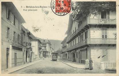 CPA FRANCE 73 "Brides les Bains, rue Principale"