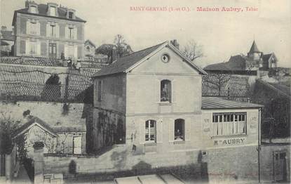 CPA FRANCE 95 " St Gervais, Maison Aubry"