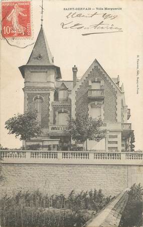 CPA FRANCE 95 " St Gervais, Villa Marguerite"