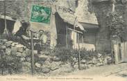 95 Val D'oise CPA FRANCE 95 "Pontoise, Une habitation dans les roches à l'Hermitage"