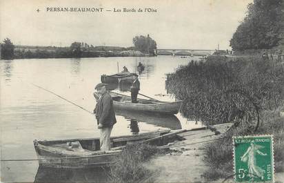 CPA FRANCE 95 "Persan Beaumont, Les bords de l'Oise"