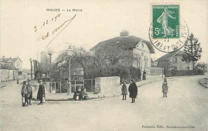 CPA FRANCE 95 "Mours, La Mairie"